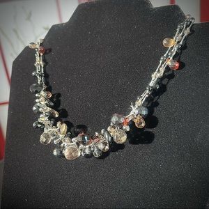 ☃️ Knotted Rhinestone Necklace